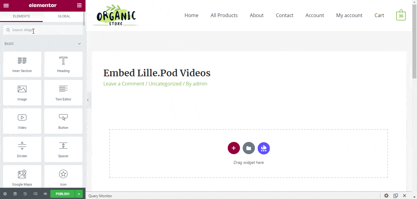 How To Embed Lille.Pod Videos In WordPress 6 embed Lille.Pod videos
