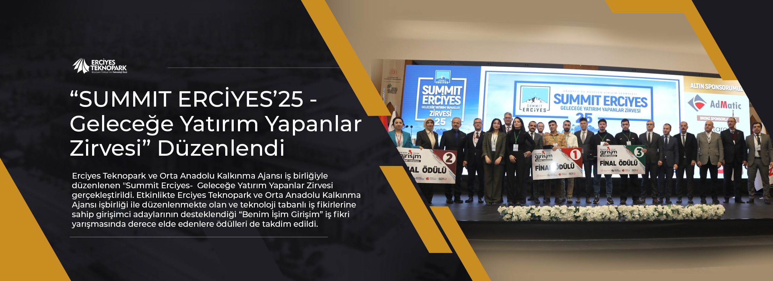 “SUMMIT ERCİYES’25 – Geleceğe Yatırım Yapanlar Zirvesi” Düzenlendi
