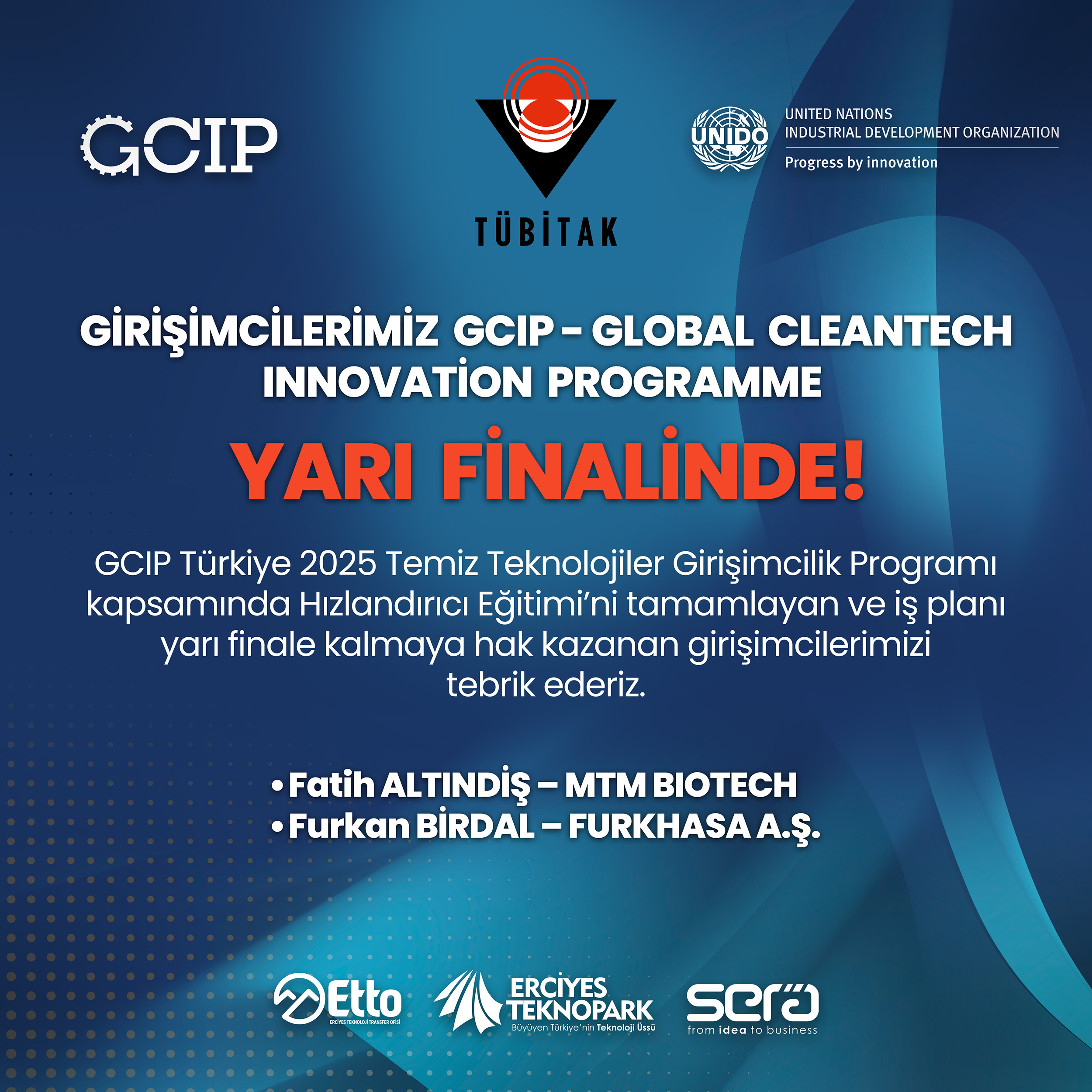 GCIP Türkiye 2025 Temiz Teknolojiler Girişimcilik Programı Sonuçları Açıklandı