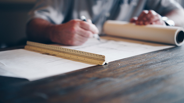 Background image of project planning