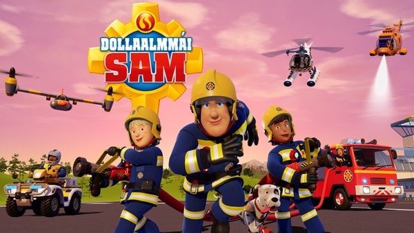 Nå skal du få bli kjent med brannmann Sam og vennene hans som bor i den lille byen Pontypandy. Nordsamisk barneserie.