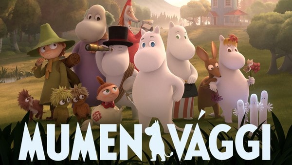 Mii vuolgit Mumenstálu mielde erenoamáš ja gelddolaš Mumenvággái. Mummidalen på nordsamisk. Finsk/britisk animasjonsserie.