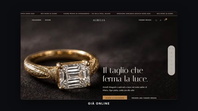 Landing page + hosting