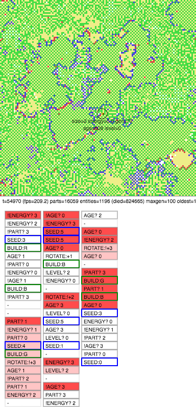 screenshot of life in action