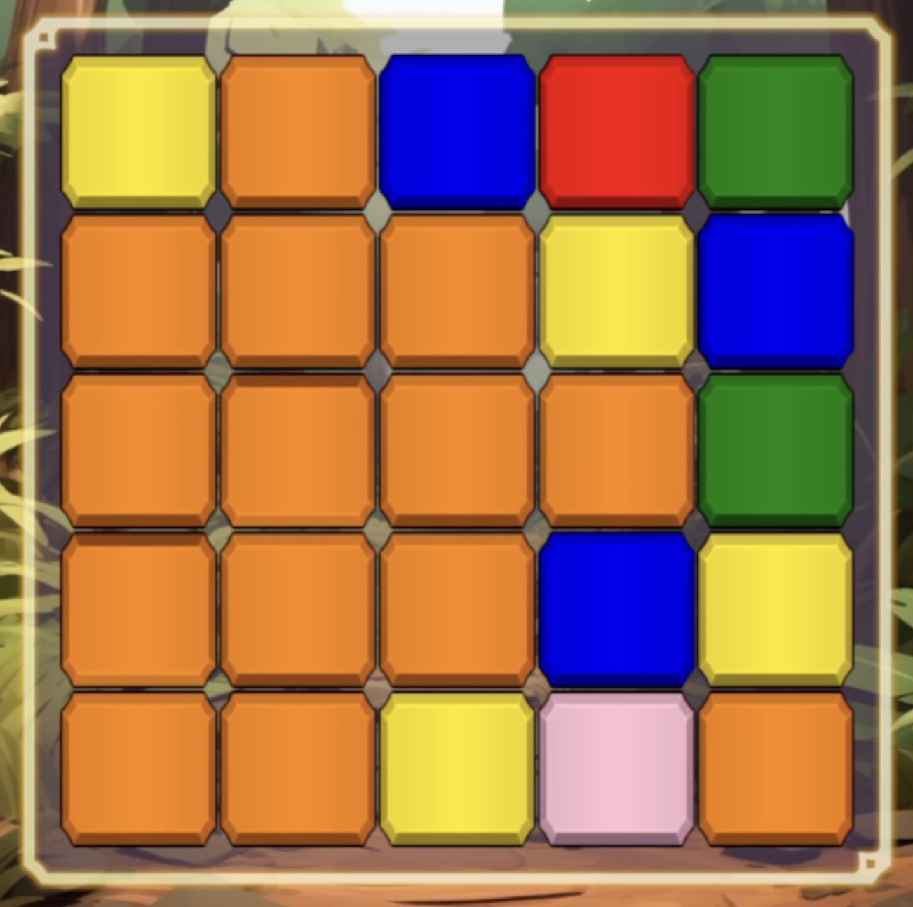 Rainbow Puzzle step 7