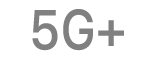 5G+ statusa ikona.