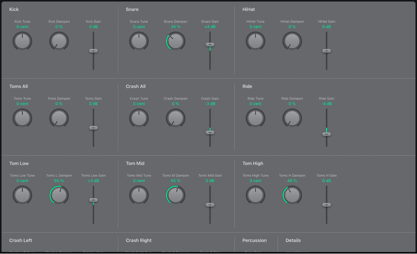 图。Drum Kit Designer 界面。