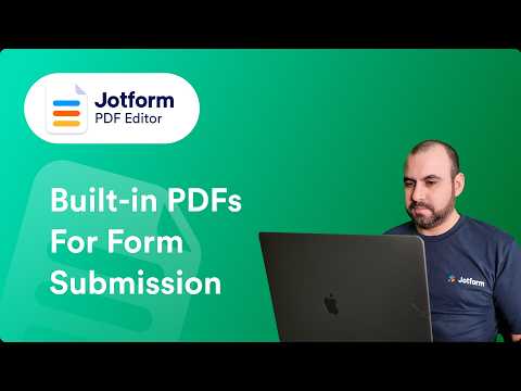 How to Create Built-in PDFs for Every Form Submission