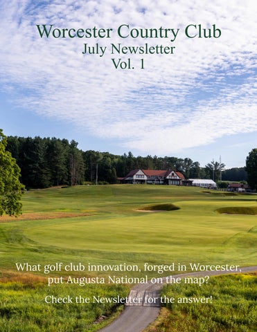 July Newsletter Vol. 1