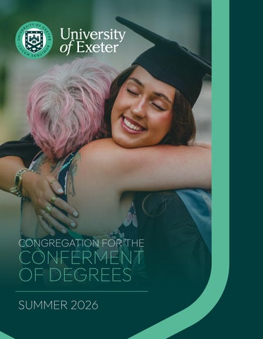 Summer Graduation Brochure 2026 (Thursday 16)