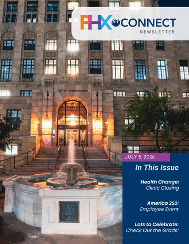 PHXConnect Newsletter July 8, 2026