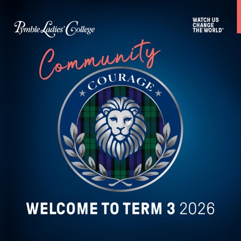 Welcome to Term 3 2026