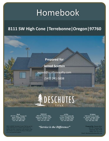 8111 SW High Cone Dr, Terrebonne - Homebook
