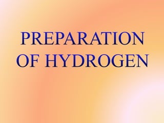 Hydrogen and its Compounds