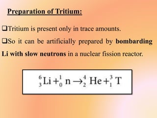 Hydrogen and its Compounds