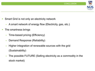 CLEINT
LOGOCONCLUSION
 Smart Grid is not only an electricity network
 A smart network of energy flow (Electricity, gas, etc.)
 The smartness brings
 Time-based pricing (Efficiency)
 Demand Response (Reliability)
 Higher integration of renewable sources with the grid
(Sustainability)
 The possible FUTURE (Selling electricity as a commodity in the
stock market)
 
