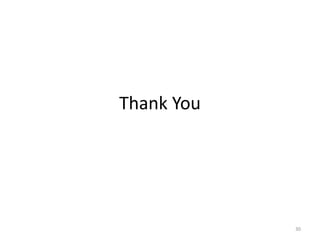 Thank You
30
 