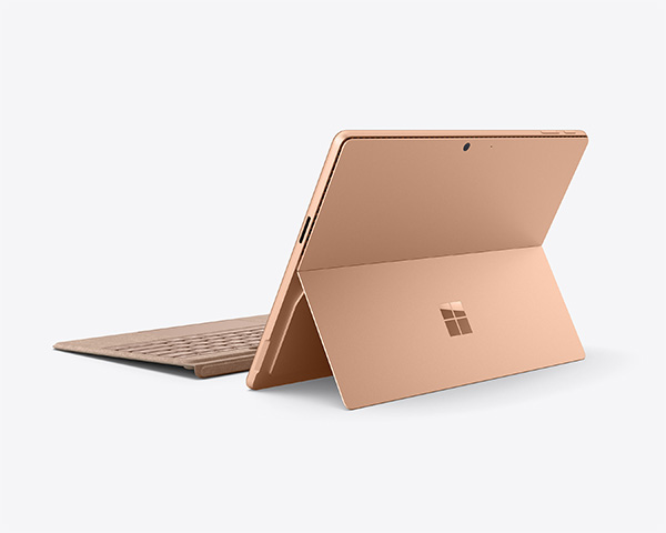 Dune Surface tablet with keyboard and kickstand.