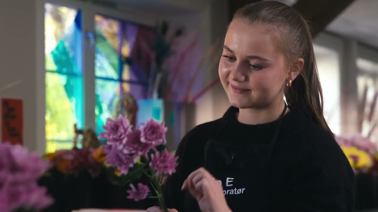 Frisør, blomster, interiør og eksponeringsdesign
