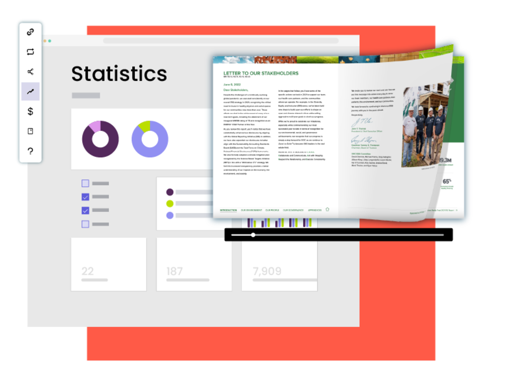 Assess data, impress clients