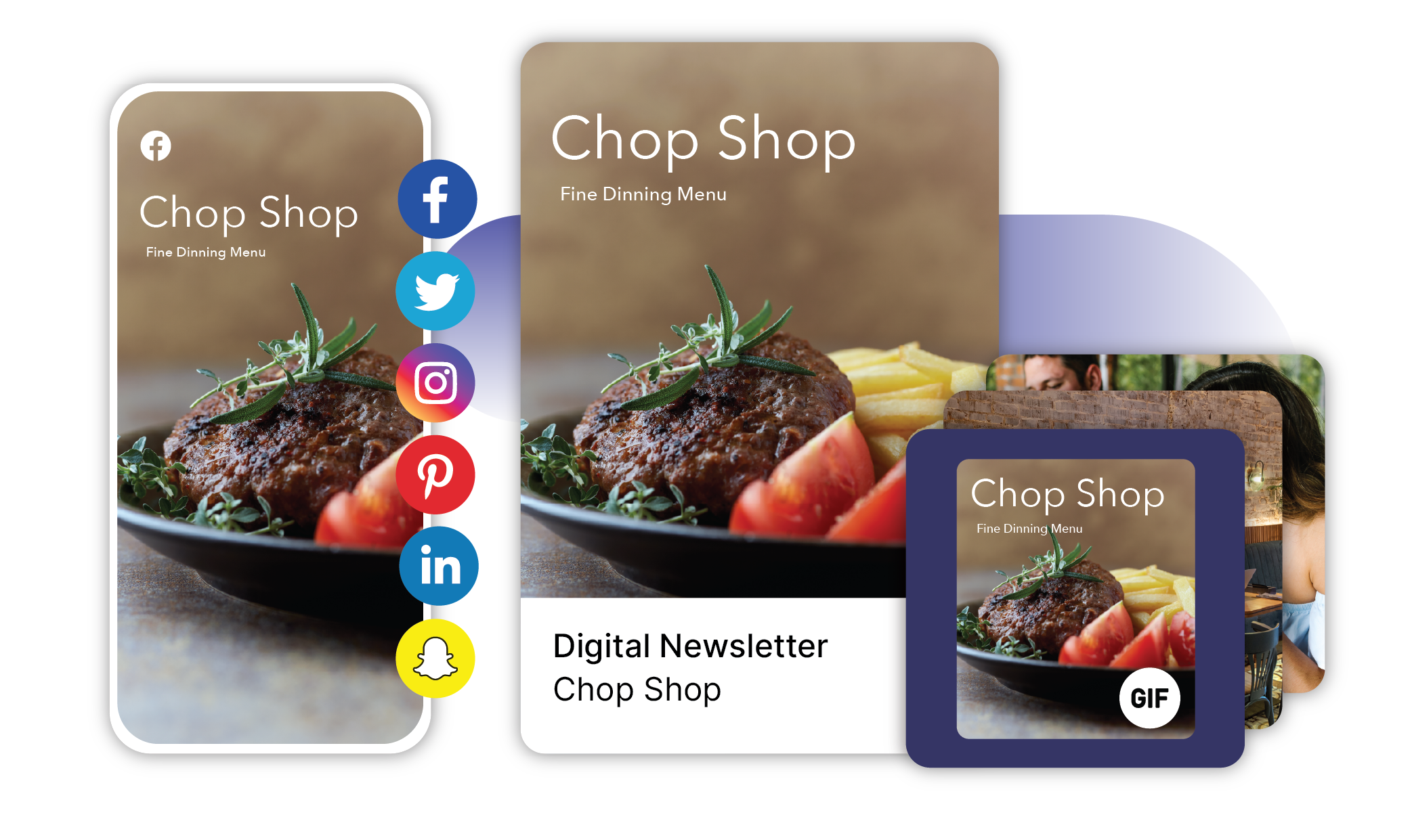 Make your restaurant shine with powerful marketing assets