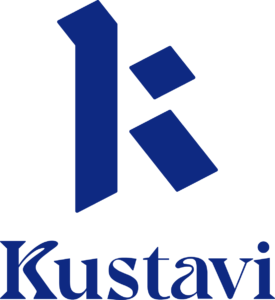 Kustavin kunnan tunnus, pysty sininen