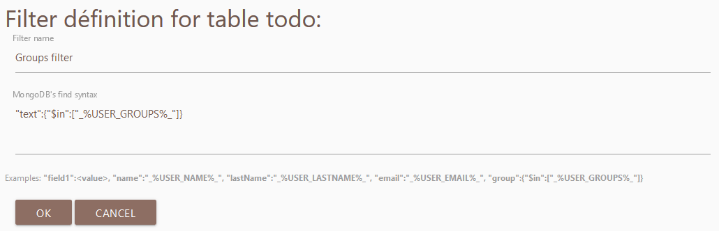 mongodb filter