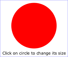 An example demonstrating how to invoke an ECMAScript function from an onclick event â after first click