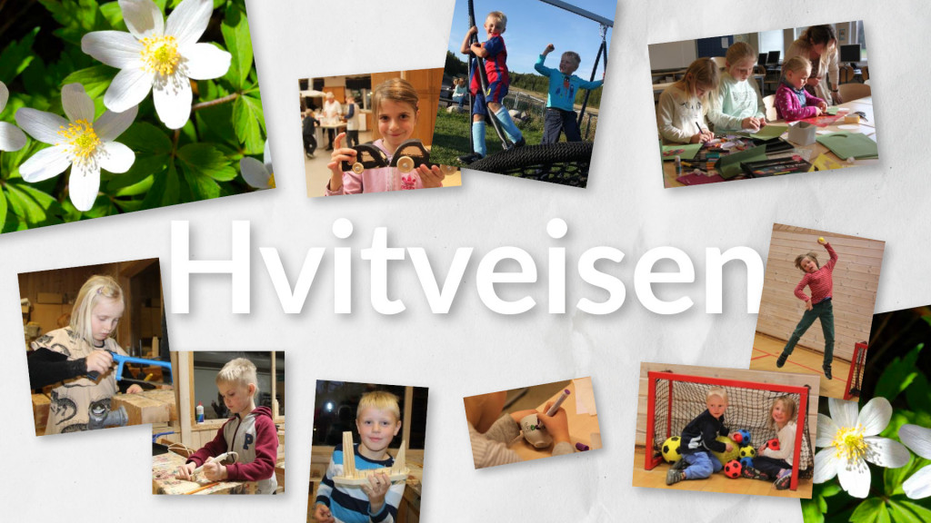Flere bilder av barn i aktivitet