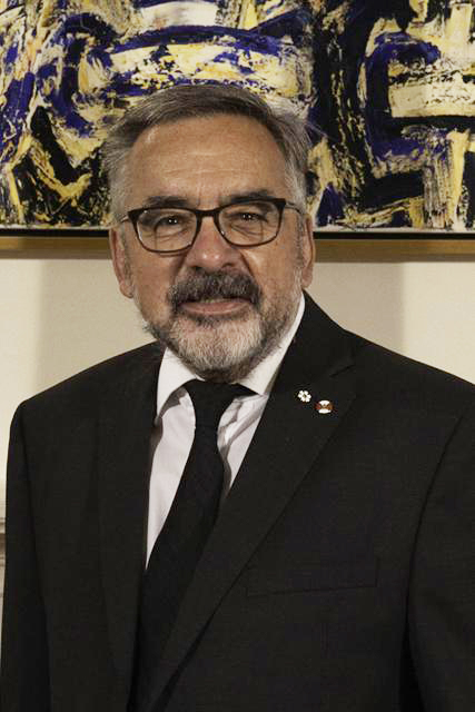 Professor emeritus Gilbert Laporte, dr.h.c., foto.