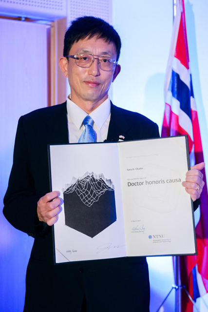 Professor Toru H. Okabe, dr.h.c., foto.
