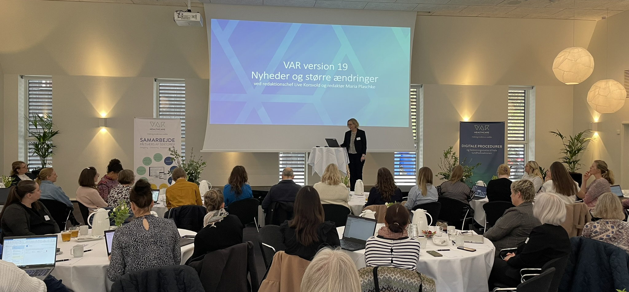 Bilde fra VAR healthcare brukerforum 2024