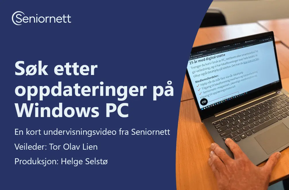 Søk etter oppdateringer på Windows PC